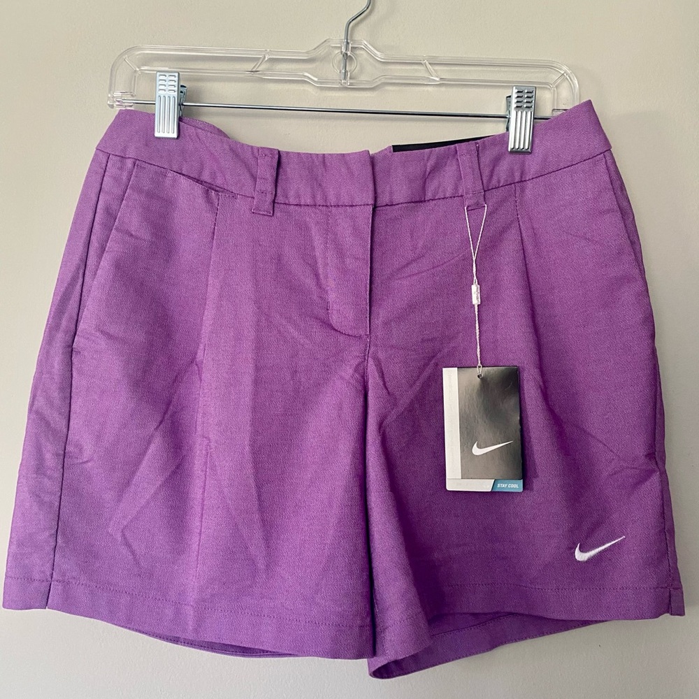 Nike purple dri-fit shorts